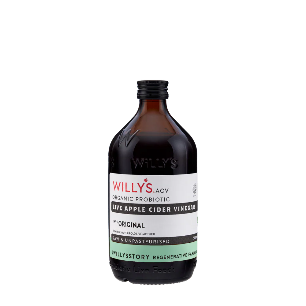 Willy’s Apple Cider Vinegar Original (500ml) from Helen Browning's Organic Farm