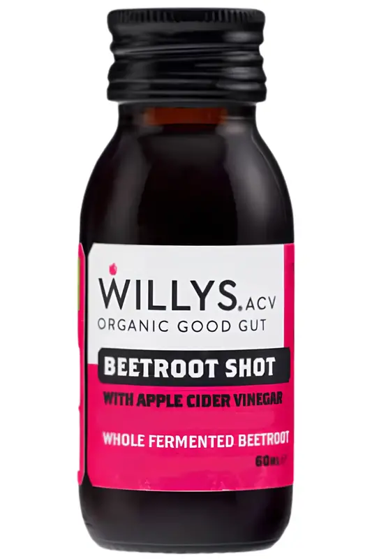 Willy’s Apple Cider Vinegar Beetroot Shot (60ml) from Helen Browning's Organic Farm