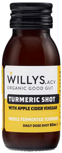 Willy’s Apple Cider Vinegar Turmeric Shot (60ml) from Helen Browning's Organic Farm