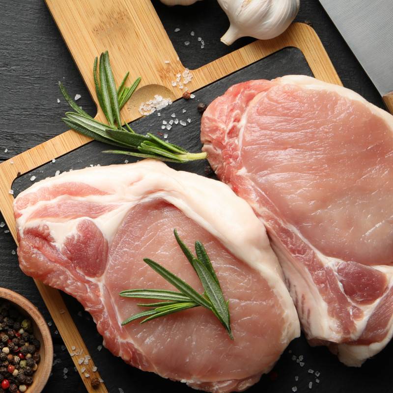 Organic Pork Loin Chops from Helen Browning's Organic Farm