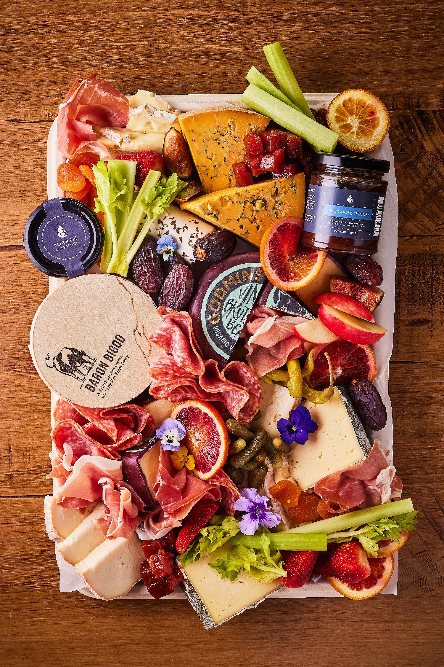 Signature Decorative Cheese Platter from Ferma Farm Shop & Bistro