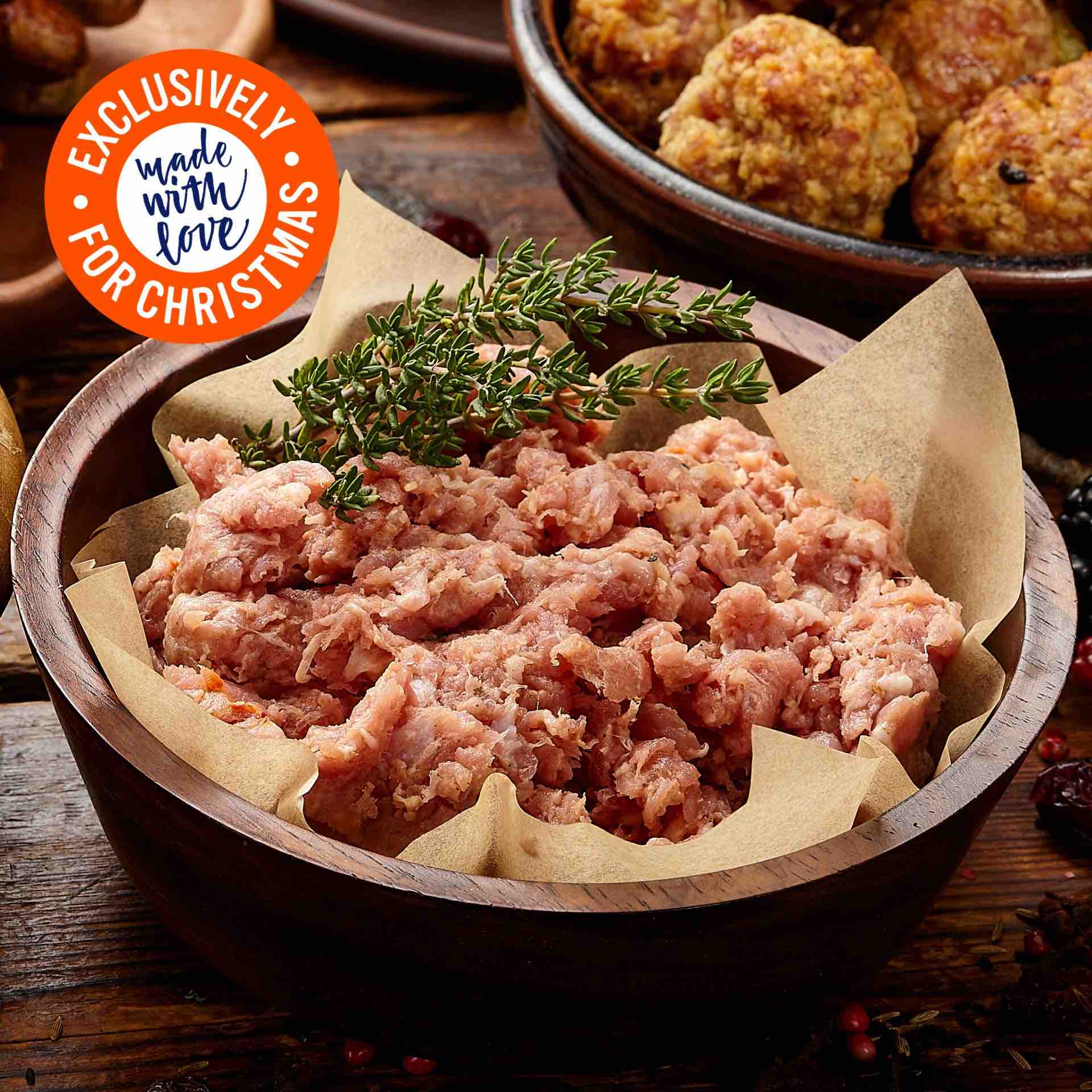 Organic Pork Sausagemeat from Helen Browning's Organic Farm