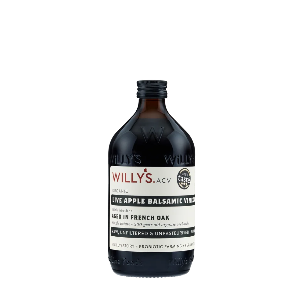 Willy’s Apple Cider Vinegar Apple Balsamic (500ml) from Helen Browning's Organic Farm